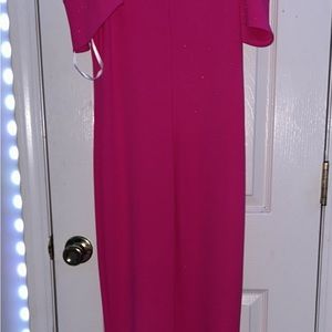 Hot Pink Prom Dress